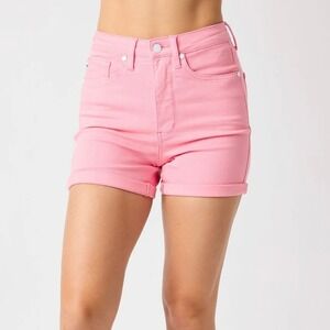 Judy Blue Pink Jean Shorts